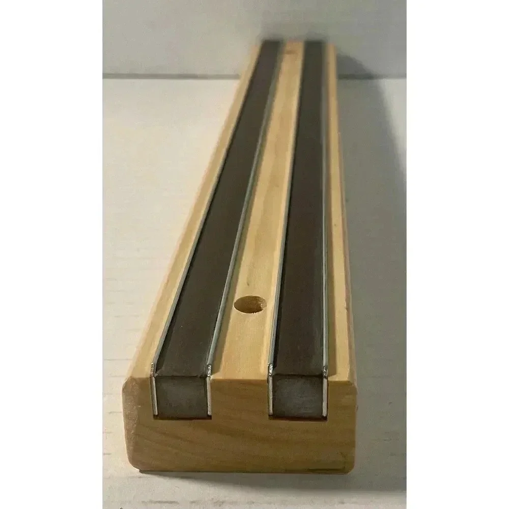 Magnetic Wood Tool‎ Bar Knife Block 12